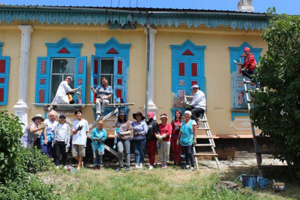 Work Camp   Tom Sawyer Fest Kyrgyzstan, Karakol